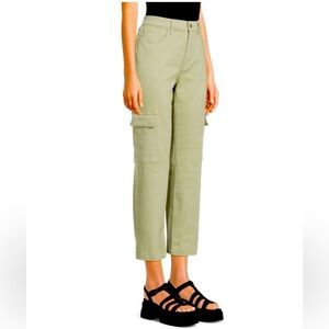 JOE'S JEANS NWT 25 Straight Cargo Jeans in Desert Sage